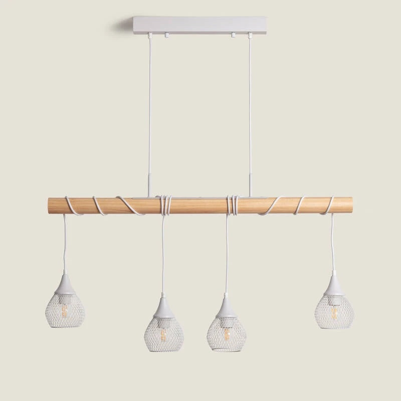 Suspension Bois et Aluminium