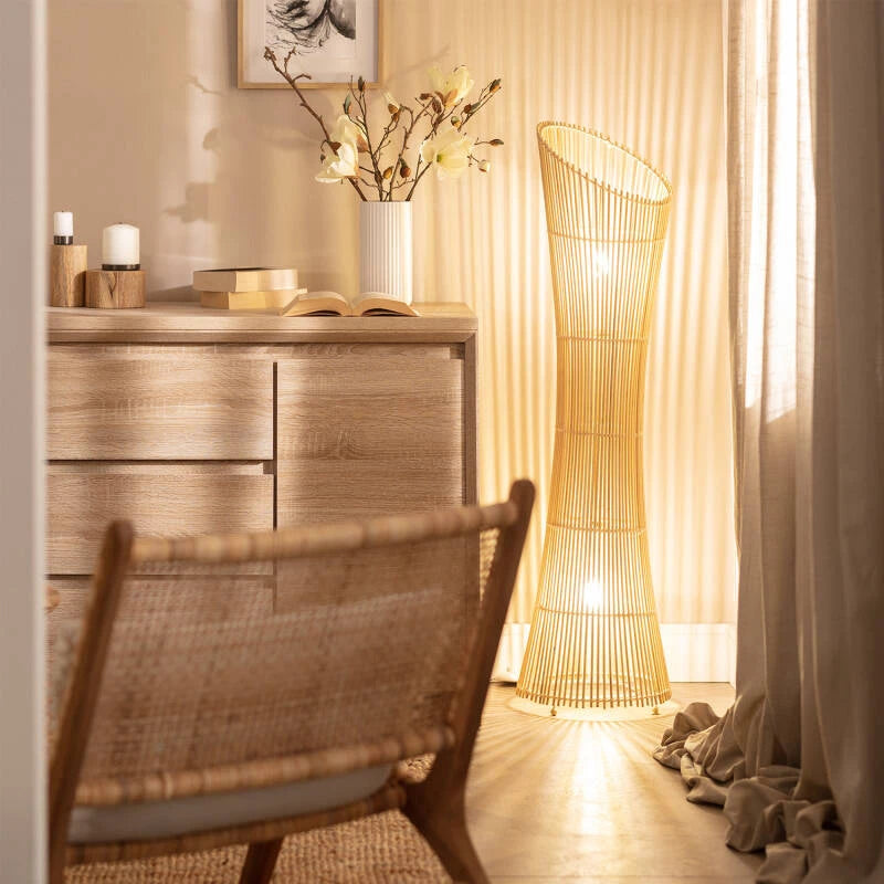 Lampadaire Bambou – Naturel