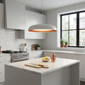 Suspension LED - Acier Blanc - 28W